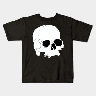 White skull Kids T-Shirt